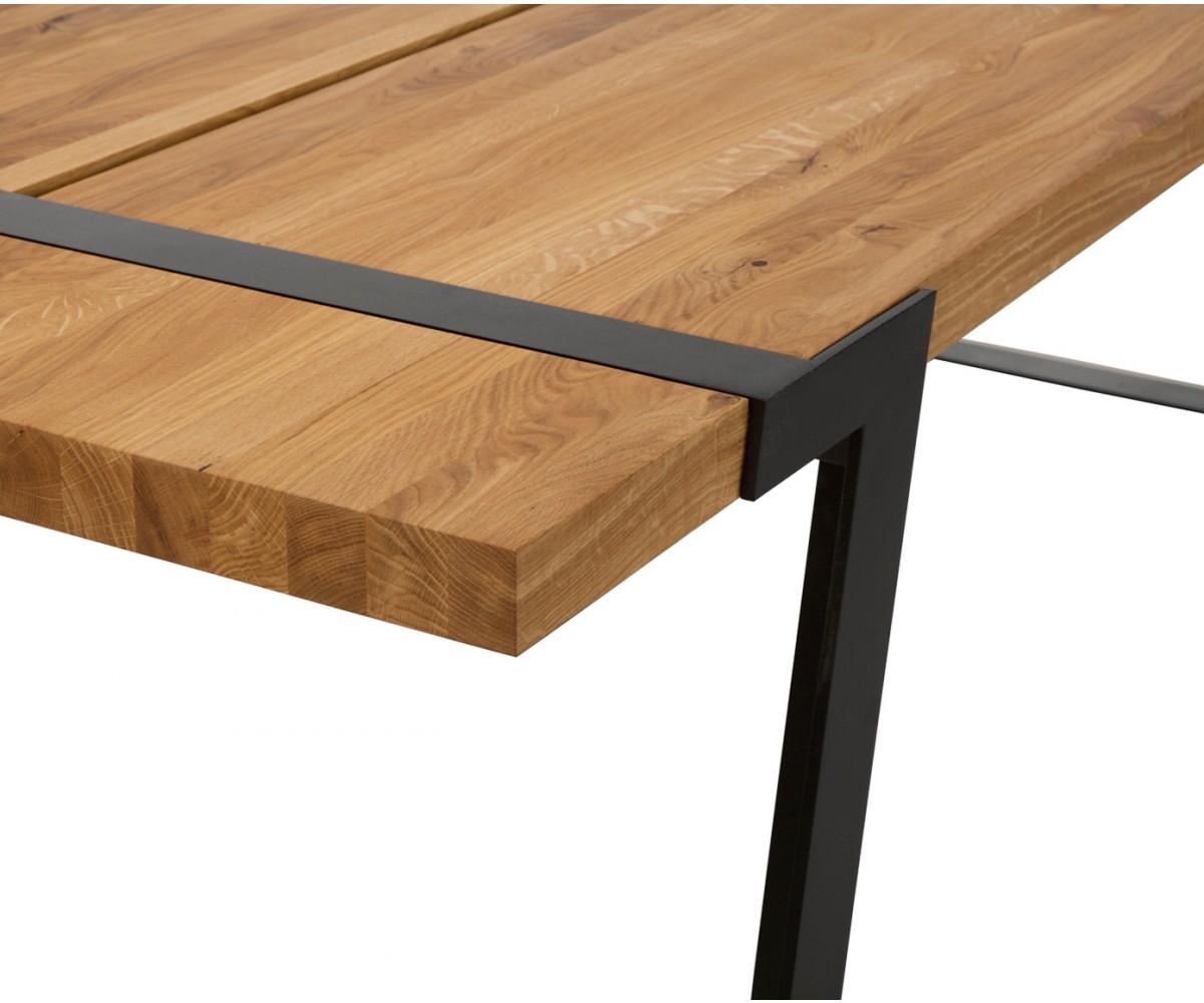Esstisch Eiche-Natur Tischplatte, Tisch Eiche massiv ...