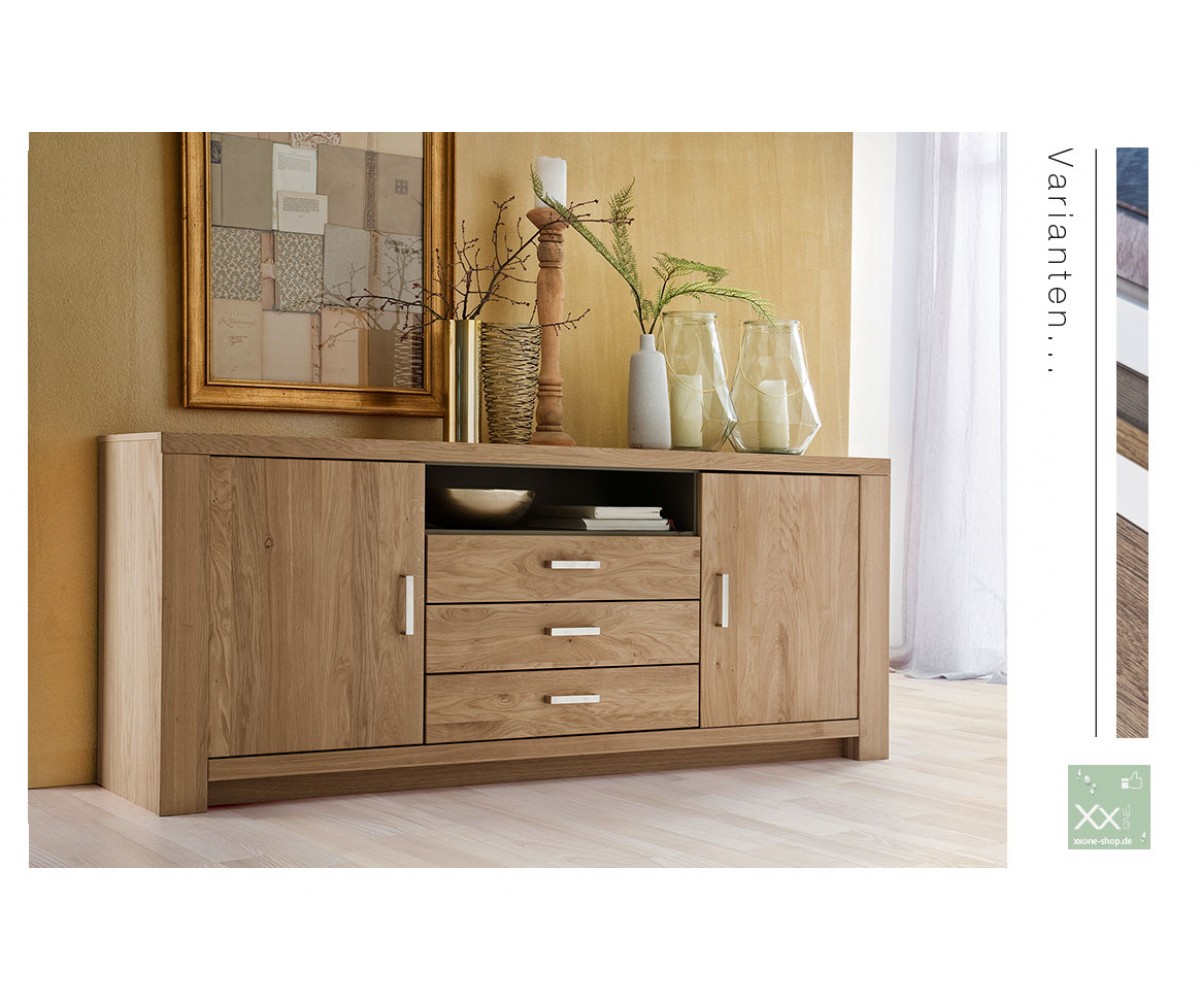 Sideboard Eiche massiv, Anrichte Massivholz