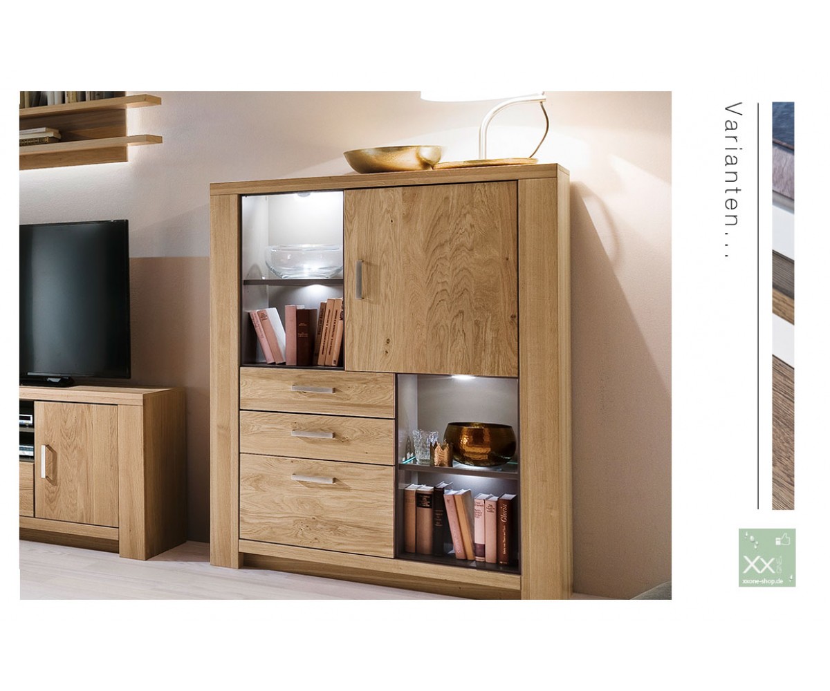 Sideboard Eiche massiv, Anrichte Massivholz