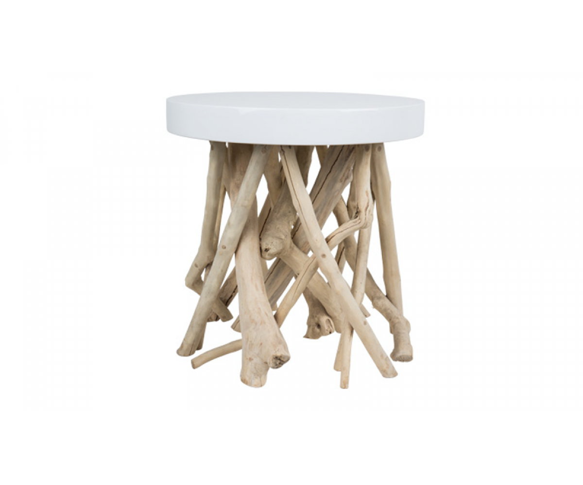 Beistelltisch Holz,Beistelltisch weiß glänzend, Beistelltisch