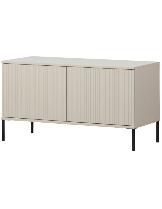 TV Schrank grau, Fernsehschrank Kieferholz, Breite 100 cm