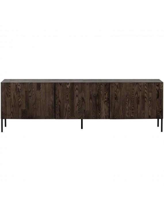 TV Schrank braun, Fernsehschrank Eschenholz, Breite 180 cm
