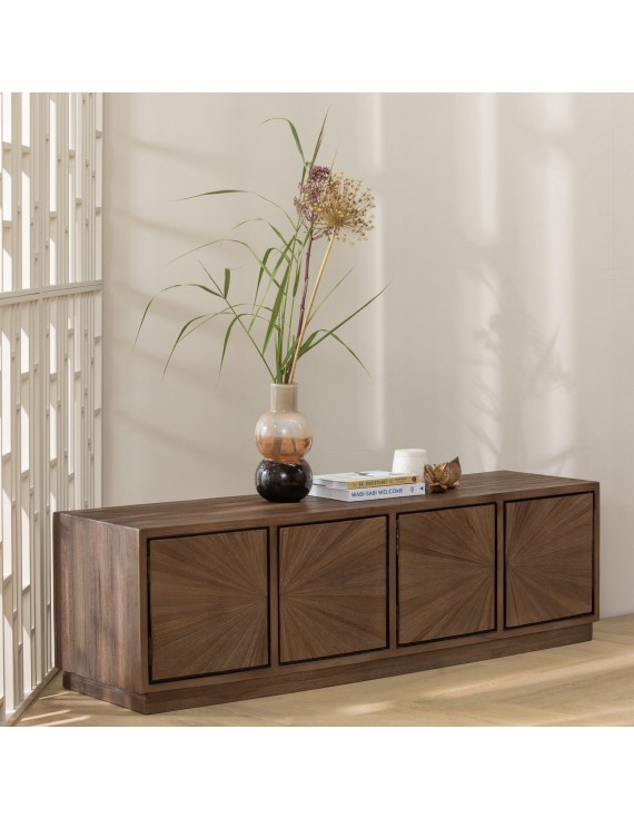 TV Schrank braun, Fernsehschrank braun, Breite 150 cm