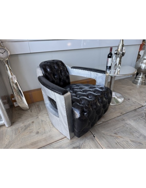 Sessel Airplane, Design Sessel Aluminium 