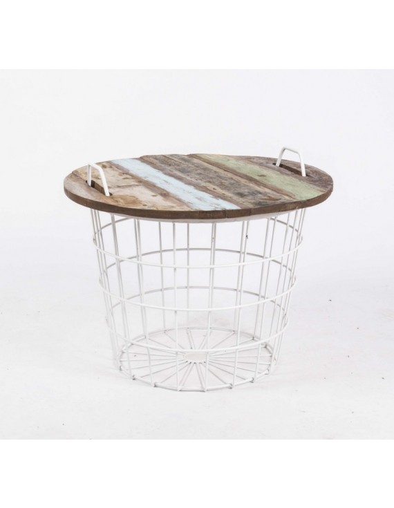 Couchtisch weiß Metall, Beistelltisch weiß Metall ...