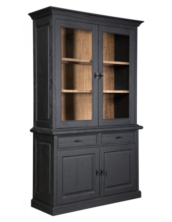 Vitrine, Buffetschrank, Schrank Landhausstil, Breite 136cm