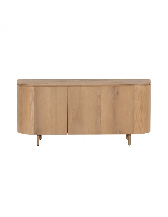 Eichen Sideboard Naturholz, Anrichte Holz, Breite 170 cm