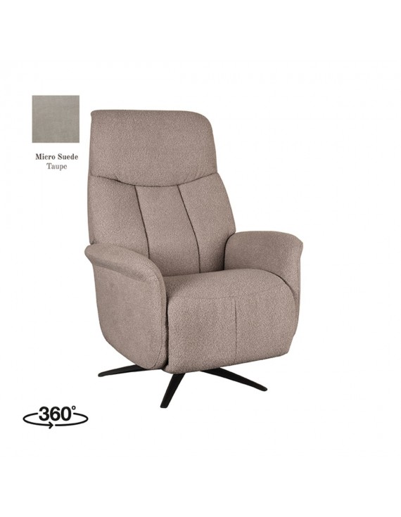 Relaxsessel elektrisch verstellbar, Sessel taupe drehbar elektrisch verstellbar, Relaxsessel taupe