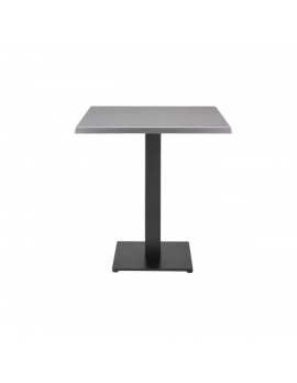 Tischgestell schwarz quadratischer Bistrotisch-Fuß schwarz