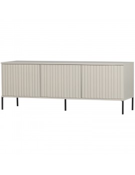 TV Schrank grau, Fernsehschrank Kieferholz, Breite 150 cm