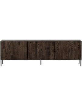 TV Schrank braun, Fernsehschrank Eschenholz, Breite 180 cm