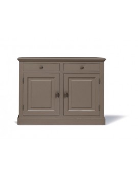 Sideboard olive, Schrank Landhaus, Anrichte olive Landhausstil, Breite 126 cm