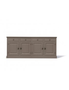 Sideboard olive, Schrank olive Landhaus, Anrichte  Landhausstil, Breite 228 cm