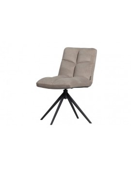 Drehstuhl, Stuhl Samt beige