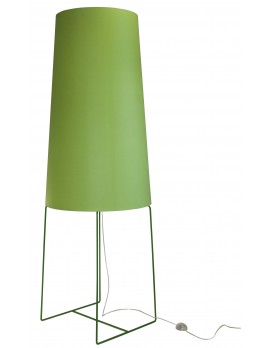 XXL Design Stehleuchte grün, moderne Stehlampe grün, Stehlampe grün
