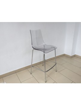 Barstuhl, transparent, Sitzhöhe 80 cm