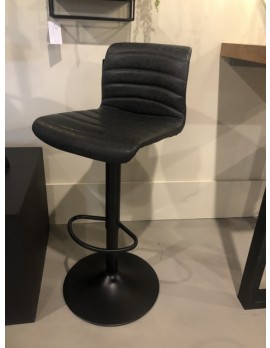 Barstuhl schwarz, Barhocker schwarz höhenverstellbar 