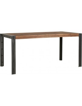 Esstisch Altholz, Esstisch Industriedesign, Teakholz, Breite 175 cm