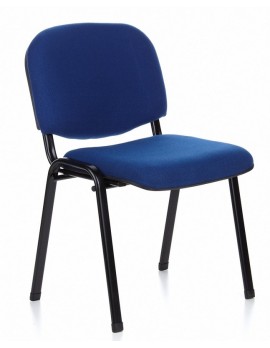 Besucherstuhl blau, Stuhl blau