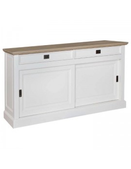 Sideboard weiß Landhaus, Kommode weiß Landhaus, Breite 174 cm