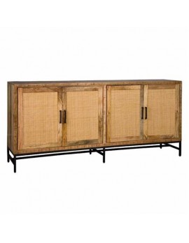 Anrichte Mangoholz , Sideboard Naturholz , Breite 200cm