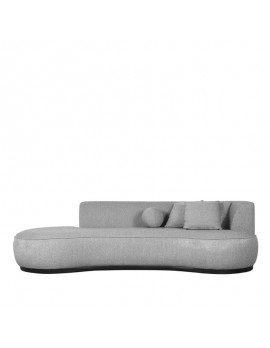 Sofa Bank 3-Sitzer grau Sofa grau,  Länge 270 cm