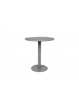 Tisch rund grau, Bistrotisch grau, Durchmesser 70 cm