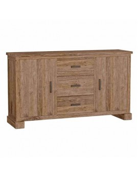 Anrichte Treibholz, Sideboard Naturholz/Braun, Breite 180cm