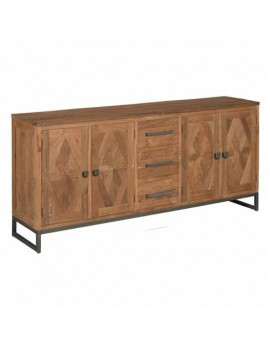 Anrichte Teakholz , Sideboard Naturholz, Breite 200cm