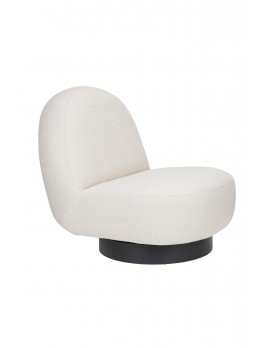 Loungesessel weiß, Sessel weiß/schwarz