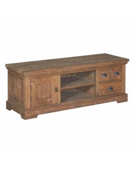 TV Schrank, Fernsehregal Teakholz, Breite 145,5x45x45  cm