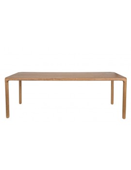 eckiger Tisch, Esstisch naturell 220 cm