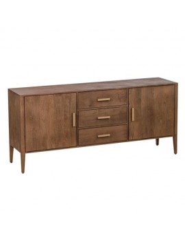 Anrichte Mangoholz , Sideboard dunkel braun, Breite 180 cm