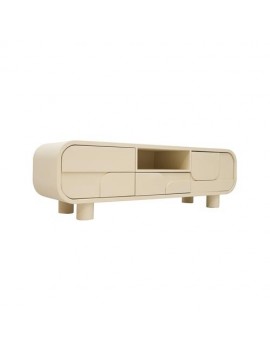 TV Schrank, Fernsehregal Farbe Stein, Breite 150 cm