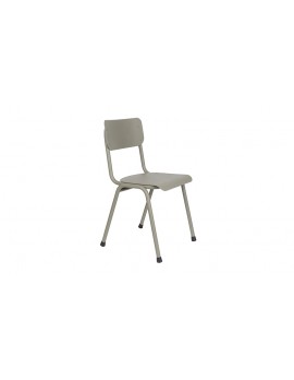 Stuhl grau, Metallbeine, Outdoor