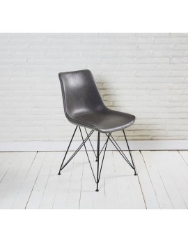 Stuhl grau, Design Stuhl grau