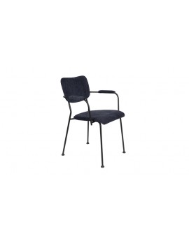 Stuhl mit Armlehne, Stuhl schwarz