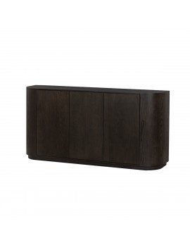 Eichen Sideboard Braun, Anrichte Holz, Breite 170 cm
