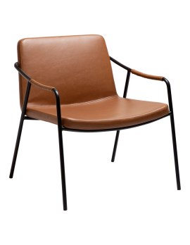 Sessel cognac,  Lounge-Sessel cognac