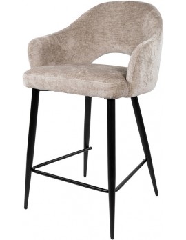 Barstuhl taupe, Sitzhöhe 66 cm