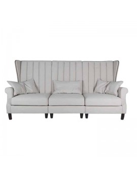 Bank-Sofa in fünf Farben, Sitzbank Landhaus, Couch 3 Sitzer, Breite 250 cm 