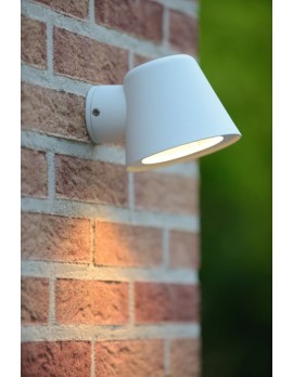 LED Wandleuchte weiß, LED Wand-Außenleuchte weiß, LED Außenlampe weiß