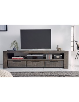 Sideboard grau Mango,  Sideboard Massivholz, Sideboard, Breite 170 cm