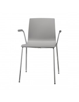 Stuhl grau mit Armlehne,Konferenzstuhl für Objekteinrichtung