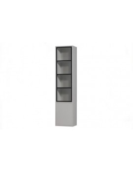 Vitrine Kiefer, Schrank Kiefer, Kommode Kiefer, Wohnzimmerschrank Kiefer Industriestil, Breite 53cm