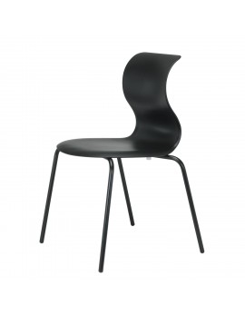Stuhl schwarz, Objekt-Stuhl schwarz, Schülerstuhl 
