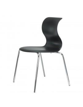 Stuhl schwarz, Objekt-Stuhl schwarz 