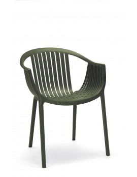 Stuhl grün, Gartenstuhl grün stapelbar, Stuhl Kunststoff grün stapelbar