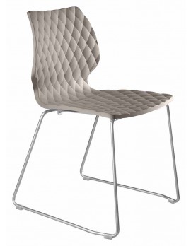 Stuhl für Objekteinrichtung, Konferenzstuhl Metall-Kunststoff